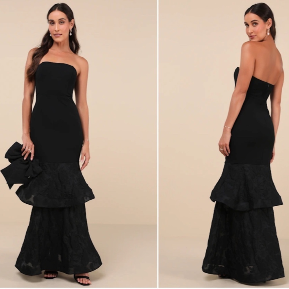 LULUS Prom Chic Wedding Holiday Sexy Elegant Vixen Sophisticated Cocktail Maxi